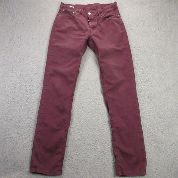 Levi's 511 Commuter Slim Stretch Jeans size 32x34 fits 30x32 Reflective Purple‎ - Picture 1 of 13